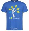 Men's T-Shirt Ukraine - a tree royal-blue фото