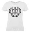 Women's T-shirt Ukraine trident-sword White фото