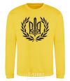 Sweatshirt Ukraine trident-sword yellow фото