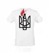 Men's T-Shirt The emblem Molotov cocktail White фото