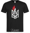 Men's T-Shirt The emblem Molotov cocktail black фото