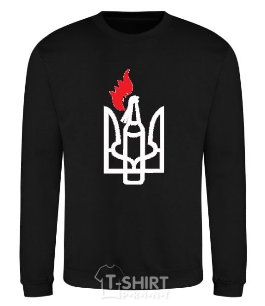 Sweatshirt The emblem Molotov cocktail black фото