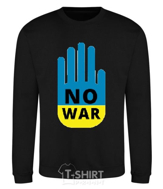 Sweatshirt NO WAR black фото