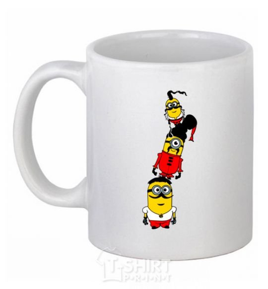 Ceramic mug Cossack henchmen White фото