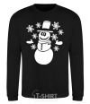 Sweatshirt Snowman V.1 black фото