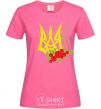 Women's T-shirt Coat of arms with viburnum heliconia фото