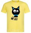 Men's T-Shirt MR. CAT cornsilk фото