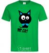 Men's T-Shirt MR. CAT kelly-green фото