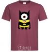 Men's T-Shirt ONE-EYED BATMAN burgundy фото