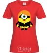 Women's T-shirt ONE-EYED BATWOMAN red фото