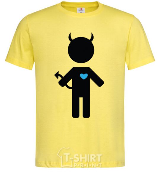 Мужская футболка DEMON V.1 Лимонный фото