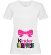 Women's T-shirt KINDER SURPRISE White фото