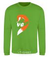 Sweatshirt VE - Love fox orchid-green фото