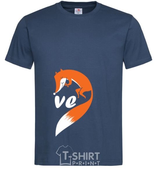 Men's T-Shirt VE - Love fox navy-blue фото