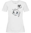 Women's T-shirt DREAMY FISH White фото