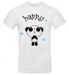 Men's T-Shirt Happy Panda White фото