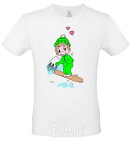 Men's T-Shirt WINTER IS COMING... White фото