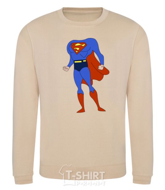 Sweatshirt You are SUPERMAN sand фото