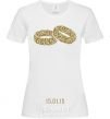 Women's T-shirt Rings for her White фото
