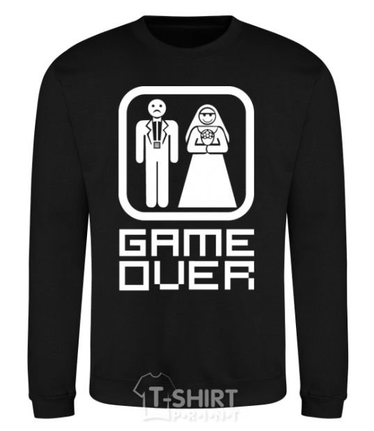 Sweatshirt GAME OVER 8BIT black фото