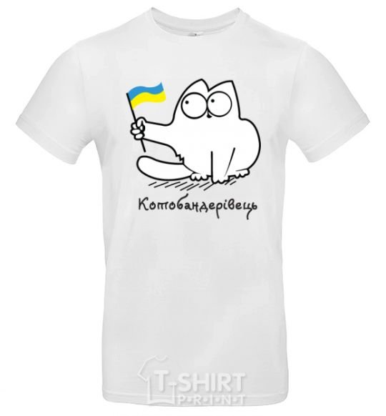 Men's T-Shirt Котобандерівець White фото