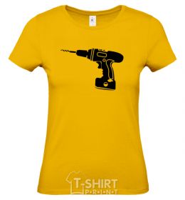 Women's T-shirt DRILL cornsilk фото