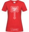 Women's T-shirt TORA'S HAMMER red фото