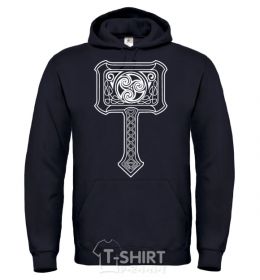Men`s hoodie TORA'S HAMMER black фото