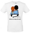 Men's T-Shirt TO THE ENDS OF THE EARTH WITH YOU White фото