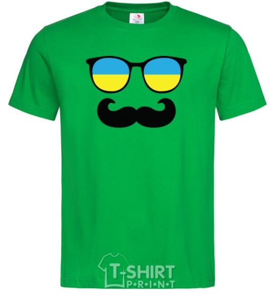 Men's T-Shirt Glasses kelly-green фото