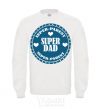 Sweatshirt SUPER PARENT White фото