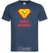 Men's T-Shirt Super engineer navy-blue фото