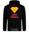 Men`s hoodie Super engineer black фото