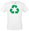 Men's T-Shirt Recycling picture White фото