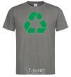 Men's T-Shirt Recycling picture dark-grey фото