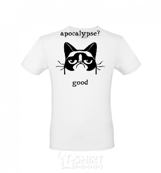 Men's T-Shirt Apocalypse White фото