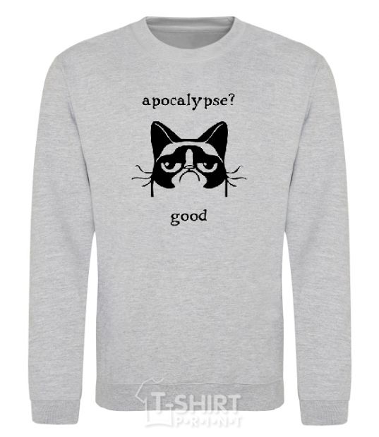 Sweatshirt Apocalypse sport-grey фото