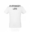 Men's T-Shirt Everybody Lies White фото