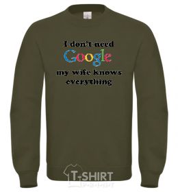 Sweatshirt My wife google sand фото