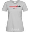 Women's T-shirt Deadline grey фото