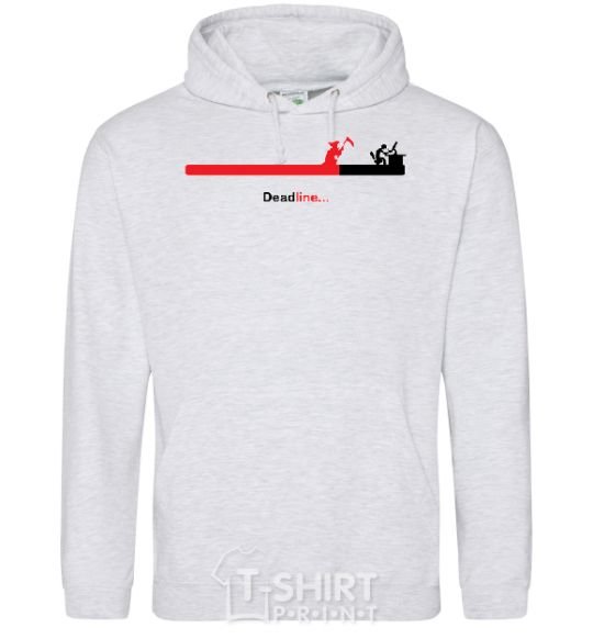 Men`s hoodie Deadline sport-grey фото