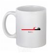 Ceramic mug Deadline White фото