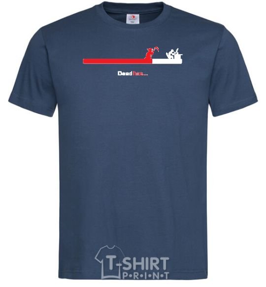 Men's T-Shirt Deadline navy-blue фото