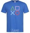 Men's T-Shirt Gamepad Signs royal-blue фото