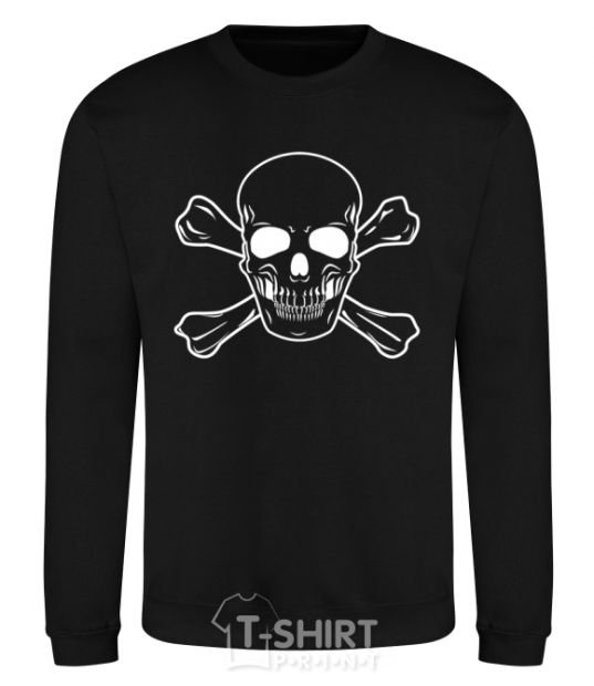 Sweatshirt Pirate skull black фото