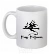 Ceramic mug Witch White фото