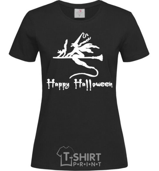 Женская футболка Ведьма Черный фото