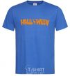 Men's T-Shirt Halloween royal-blue фото