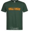 Men's T-Shirt Halloween bottle-green фото