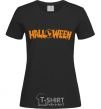 Women's T-shirt Halloween black фото